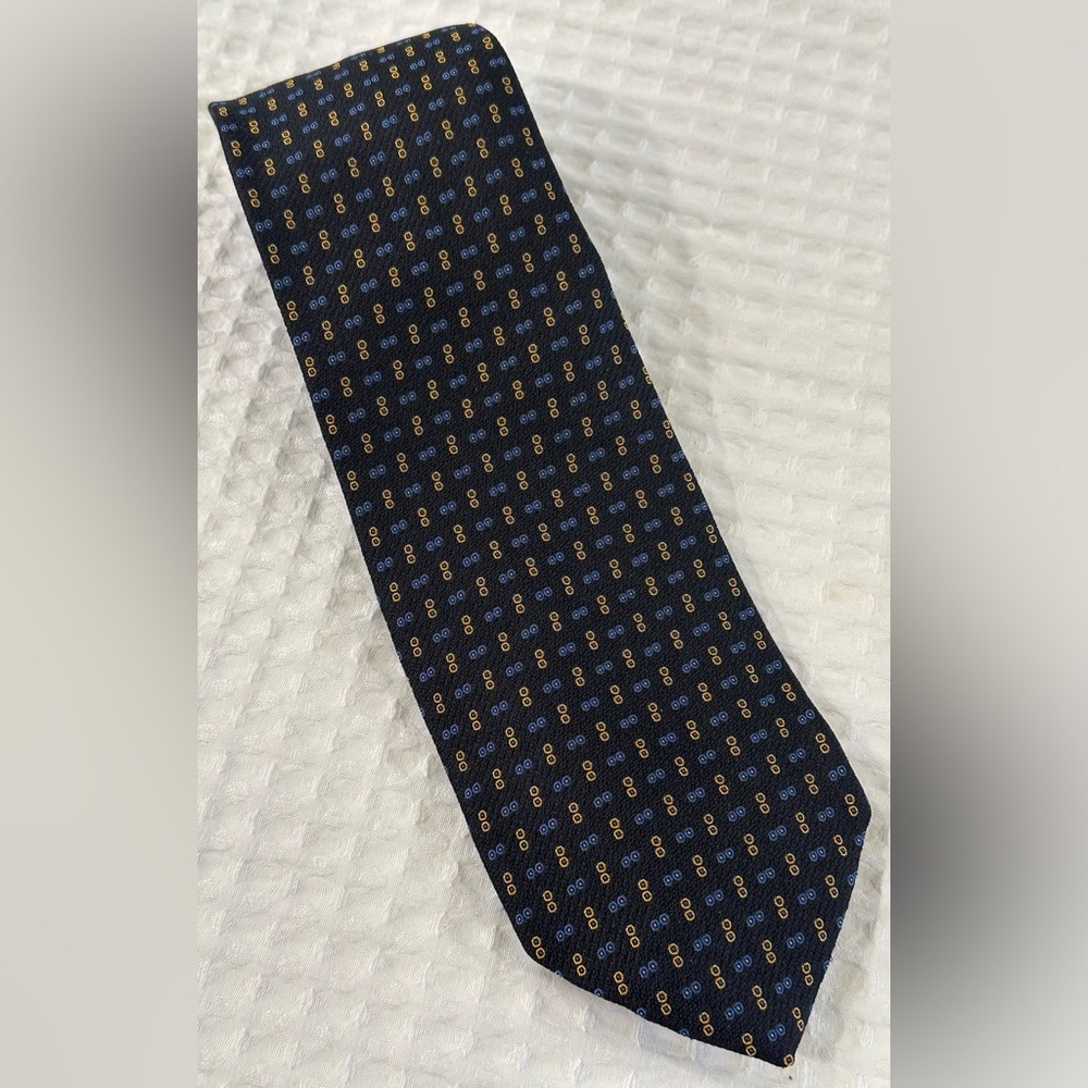 Vintage Innocenti Italy for Tom James Men’s Tie/Necktie ~ 100% Silk~Ex Condition